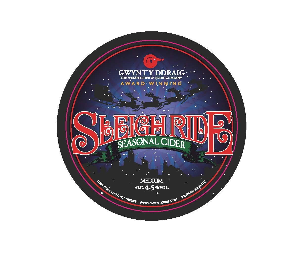 ***Temporarily out of stock*** Sleigh Ride Cider (seasonal)